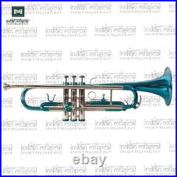 Trumpet Galaxy Model for Beginners, Brass Trumpet with Mouthpiece & Case