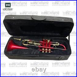 Trumpet Galaxy Model for Beginners, Brass Trumpet with Mouthpiece & Case