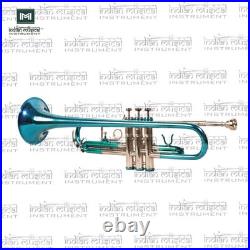 Trumpet Galaxy Model for Beginners, Brass Trumpet with Mouthpiece & Case