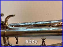 Trumpet, Getzen Capri Trumpet Silver Plated With Original Case 1970's, Original