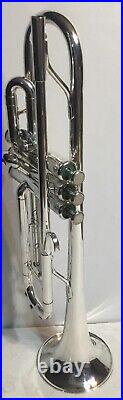 Trumpet King Silver Flair Professional Model