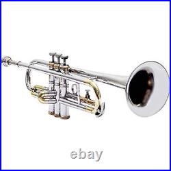 Trumpet Nickel Brass Woodwind Musical Instrument With Valentine's Day Gift