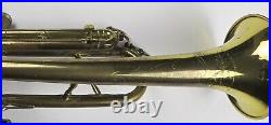 Trumpet Pan American Vintage Early 1950's With Case Authentic American Brass