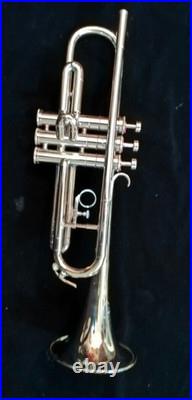 Trumpet Professional Model Jazz Instruments for Orchestra Silver Chrome Polish