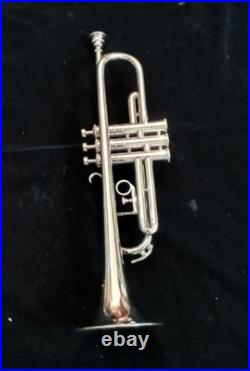Trumpet Professional Model Jazz Instruments for Orchestra Silver Chrome Polish