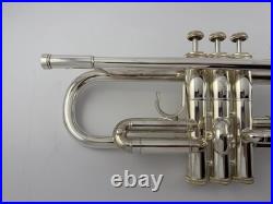 Trumpet SHIRES Model ALWF Prototype Bb Silver Trumpet & Gator Case