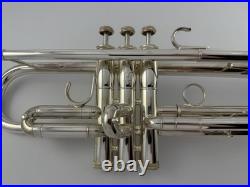 Trumpet SHIRES Model ALWF Prototype Bb Silver Trumpet & Gator Case