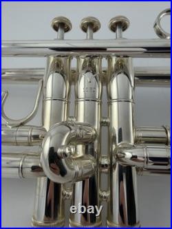 Trumpet SHIRES Model ALWF Prototype Bb Silver Trumpet & Gator Case
