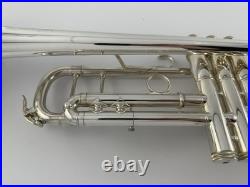 Trumpet SHIRES Model ALWF Prototype Bb Silver Trumpet & Gator Case