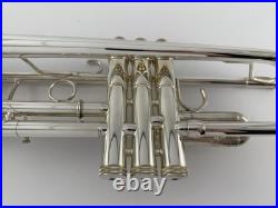 Trumpet SHIRES Model ALWF Prototype Bb Silver Trumpet & Gator Case