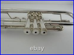 Trumpet SHIRES Model ALWF Prototype Bb Silver Trumpet & Gator Case