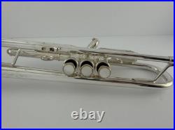 Trumpet SHIRES Model ALWF Prototype Bb Silver Trumpet & Gator Case
