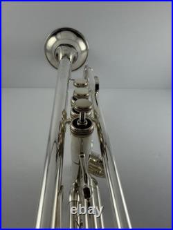 Trumpet SHIRES Model ALWF Prototype Bb Silver Trumpet & Gator Case
