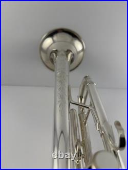 Trumpet SHIRES Model ALWF Prototype Bb Silver Trumpet & Gator Case