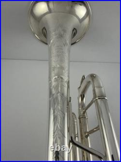 Trumpet SHIRES Model ALWF Prototype Bb Silver Trumpet & Gator Case