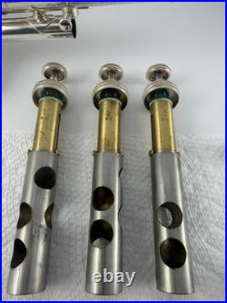 Trumpet SHIRES Model ALWF Prototype Bb Silver Trumpet & Gator Case