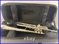 Trumpet SHIRES Model ALWF Prototype Bb Silver Trumpet & Gator Case