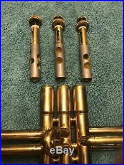 Trumpet Valve Section Kanstul 460 Bore New Valve Block With All Slides