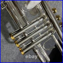 Trumpet YTR-8335GS Silver Gold Key Hard Case Professional Performance Trumpet