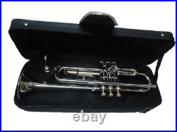 Trumpet bb Pitch Ganga JAmuna Made free Hard Case And Mouthpiece BRS MUSIC