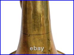 Unbranded Brass Single French Horn with Mouthpiece and Hard Case