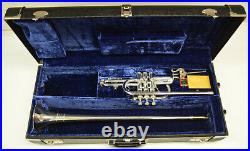 Used Benge Silver Herald Trumpet With Original Case, Resno-tempered Bell, #36692