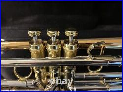 Used Professional CarolBrass CTR-3330L-RLM-D-L-Bb Deluxe Super Custom Trumpet