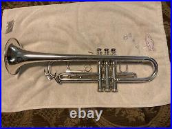 Used Silver Conn 23b Bb Trumpet Intermediate/Student Model with Soft Case