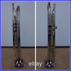 Used YAMAHA YTR-135 Trumpet Nickel plated finish With Case JP