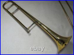 VINCENT BACH MERCEDES MODEL TROMBONE EARLY NEW YORK 1941 ANTIQUE With ACCESSORIES
