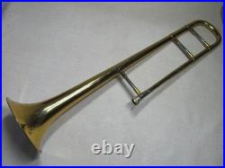 VINCENT BACH MERCEDES MODEL TROMBONE EARLY NEW YORK 1941 ANTIQUE With ACCESSORIES