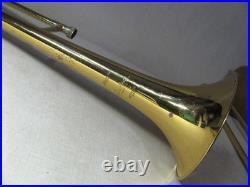 VINCENT BACH MERCEDES MODEL TROMBONE EARLY NEW YORK 1941 ANTIQUE With ACCESSORIES