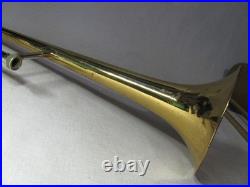 VINCENT BACH MERCEDES MODEL TROMBONE EARLY NEW YORK 1941 ANTIQUE With ACCESSORIES