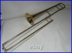 VINCENT BACH MERCEDES MODEL TROMBONE EARLY NEW YORK 1941 ANTIQUE With ACCESSORIES