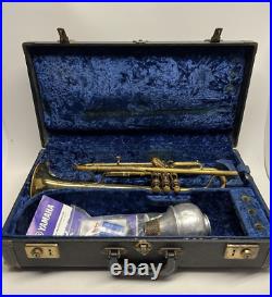 VINTAGE F. Besson Brevete Bb Trumpet #SGDG 1939 Made in France