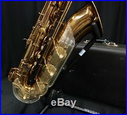 VINTAGE KEILWERTH THE NEW KING Bb TENOR SAX ORIGINAL LACQUER PLAYS GREAT