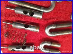 VINTAGE KING By H. N. WHITE CO. SILVER BARITONE HORN With DETACHABLE BELL CLEV-D O