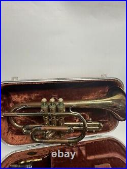 VINTAGE Olds Ambassador Trumpet With Original Case