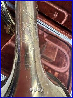 VINTAGE Olds Ambassador Trumpet With Original Case
