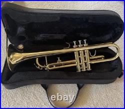 Verve Student Trumpet TRV-100 5A51268 With Hard Carrying Case One Owner Verve Student Trumpet TRV-100 5A51268 With Hard Carrying Case One Owner