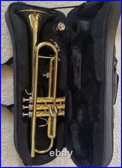 Verve Student Trumpet TRV-100 5A51268 With Hard Carrying Case One Owner