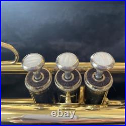 Verve Student Trumpet TRV-100 5A51268 With Hard Carrying Case One Owner