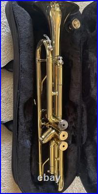 Verve Student Trumpet TRV-100 5A51268 With Hard Carrying Case One Owner