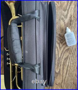 Verve Student Trumpet TRV-100 5A51268 With Hard Carrying Case One Owner