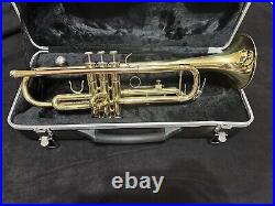 Very Nice Palatino Trumpet withHard Case & 7C MP Nice Player Great Compression