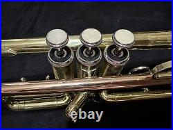 Very Nice Palatino Trumpet withHard Case & 7C MP Nice Player Great Compression