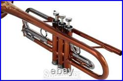 Victory Musical Instruments Revelation Series Professional Trumpet Brown Gold