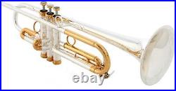 Victory Musical Instruments Special-edition Trumpet of Jesus Silver-plated