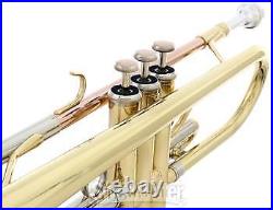 Victory Musical Instruments Triumph Series Student Trumpet Gold Lacquer