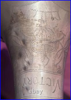 Victory Silver Brass Trumpet With Case